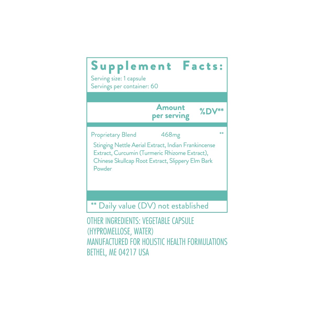 Holistic Health Inflammatory Pathway Support™ 60 Capsules