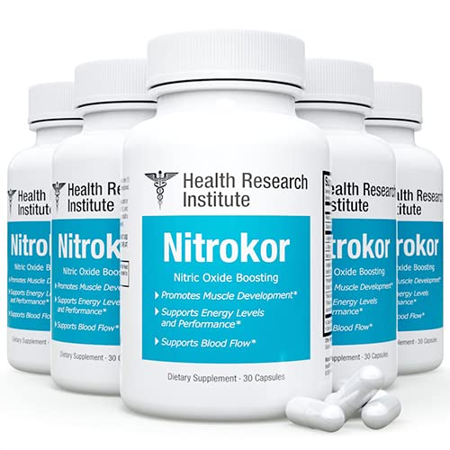 Generic Nitrokor Nitric Oxide Boosting Capsule, 150 Capsules