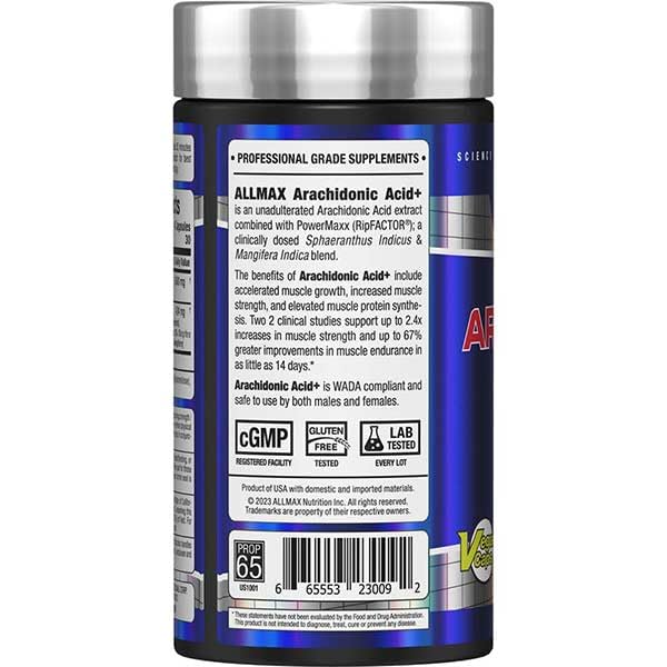 ALLMAX Arachidonic Acid+ Capsules 120