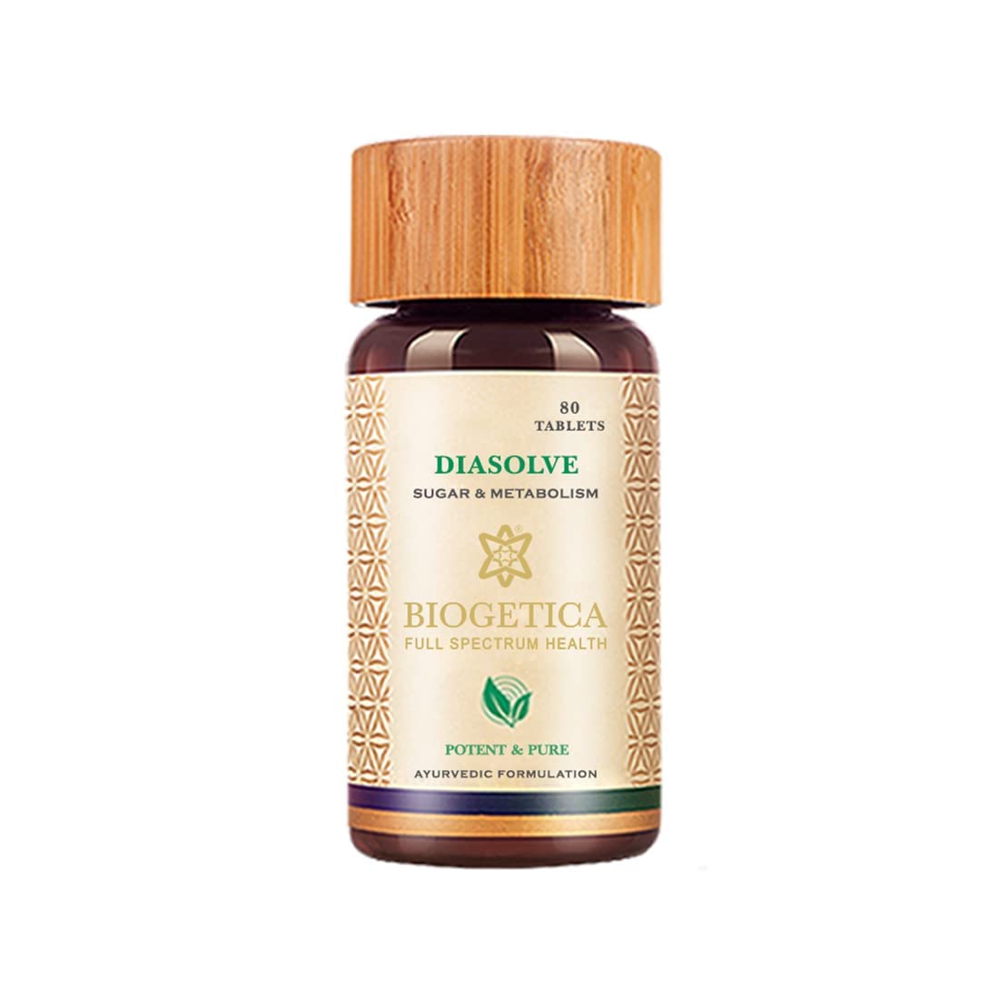 Biogetica Gastrosolve Natural Digestive Enzyme Supplement Tablet 80 Count
