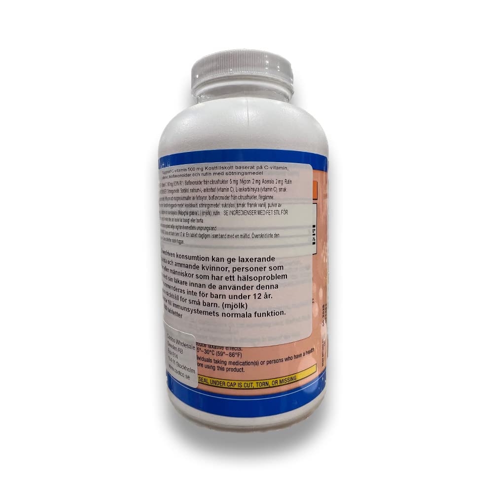 Natures Aid Vitamin C Chewable 500 Tablets