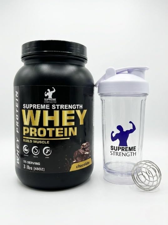Supreme Strength Whey Protein Powder 48 Count