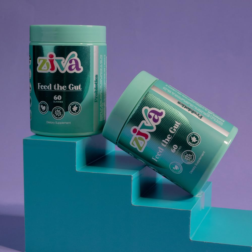 ZIVA Feed The Gut Probiotic 60 Gummies