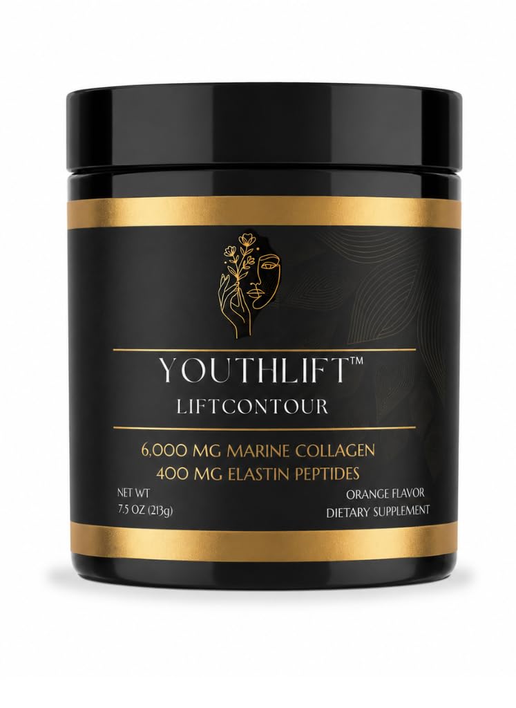 YouthLift LiftContour Collagen + Elastin Beauty Powder, 8.5 Ounce