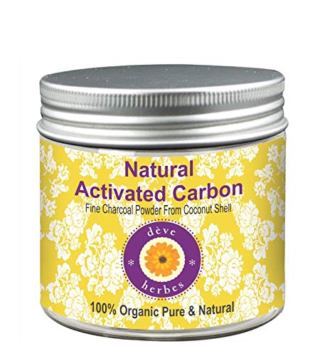 dève herbes Activated Charcoal Powder from Coconut Shell Organic Pure & Natural, 100