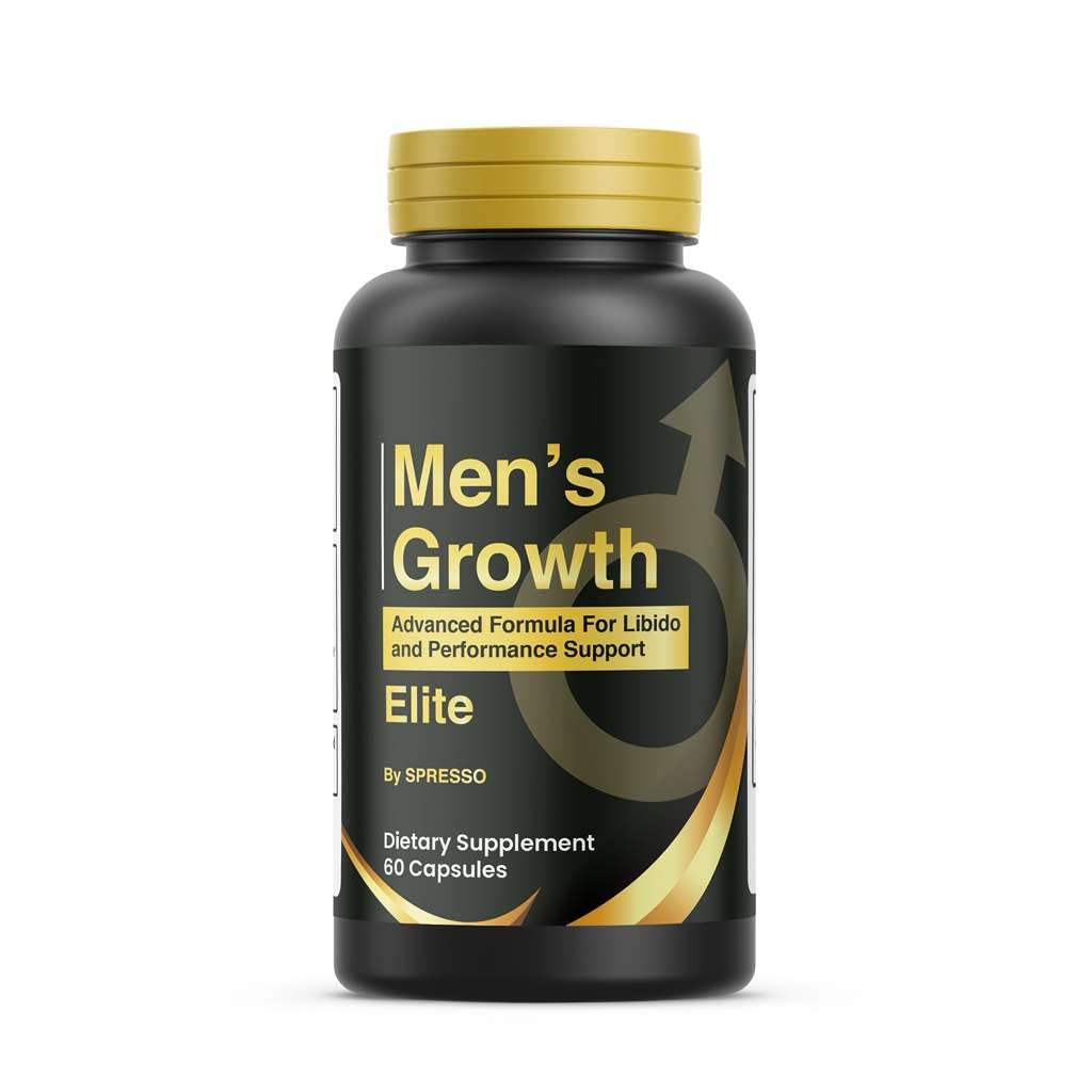 SPRESSO Mens Growth Capsules, 60 Capsules
