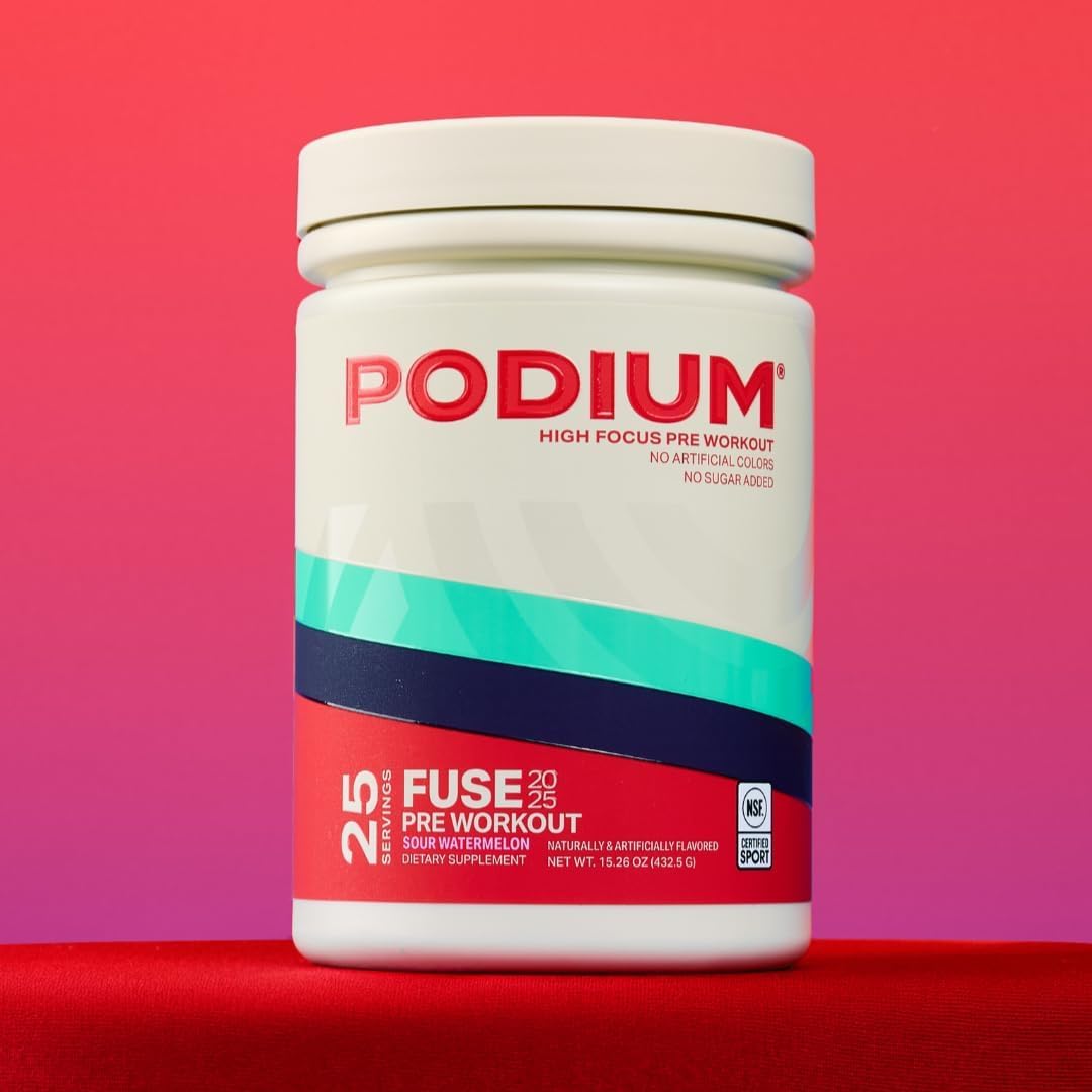 Podium Nutrition Fuse 2025 Pre Workout Powder 6