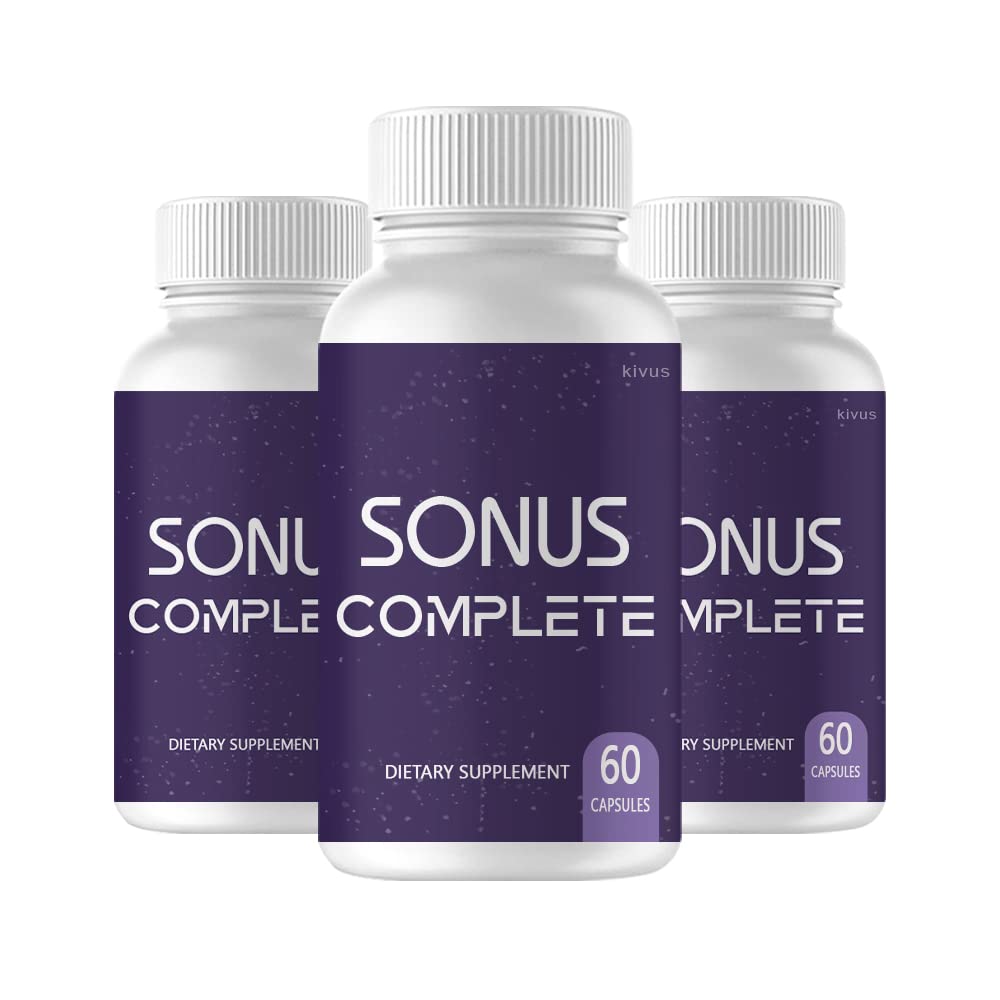Kivus Sonus Complete Tinnitus Support Supplement Capsules 180