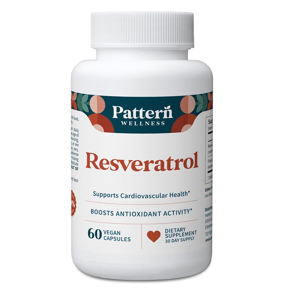Pattern Wellness Resveratrol with Fisetin Capsule 60