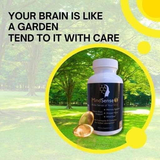 MindSense The Ultimate Nootropic Brain Support Supplement 180 Capsules
