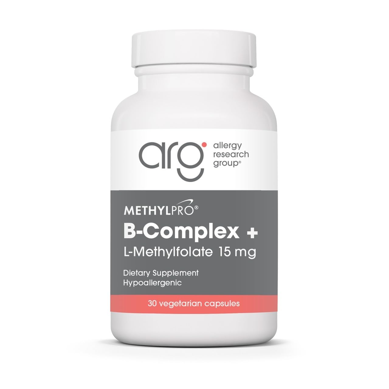 MethylPro B-Complex + L-Methylfolate 15 mg 30 Capsules