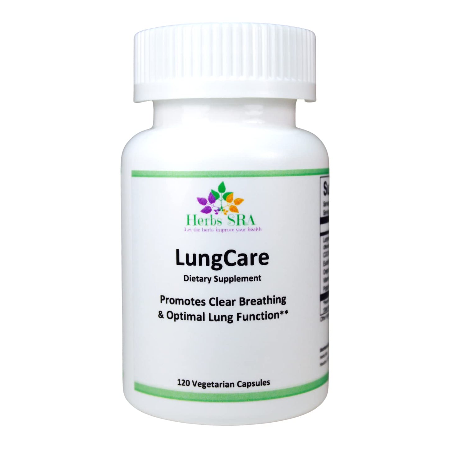 Generic LungCare Respiratory Support Supplement Capsules, 120 Capsules