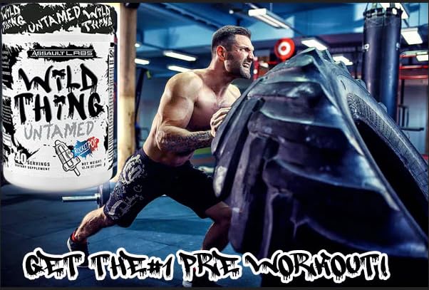 Assault Labs Wild Thing Pre Workout Powder, 12.7 Ounce (Pack of 1)