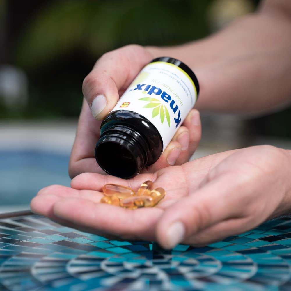 Knadix Hemp Oil Supplement Capsule, 1 Count