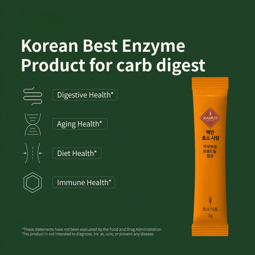 migung365 Digestive Enzymes with Kamut Powder, 20 Pouches