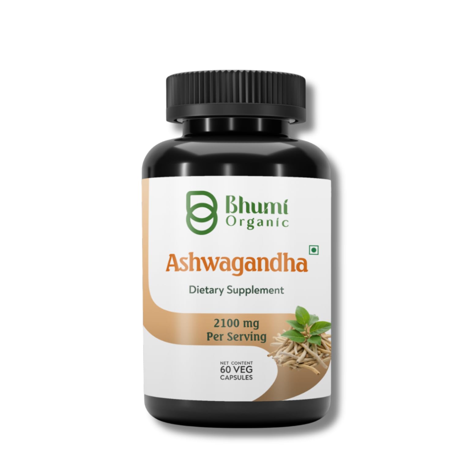 Bhumi Organic Ashwagandha Capsule 1 Count