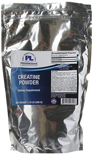 Progressive Laboratories Creatine Powder Supplement, 17.6 oz
