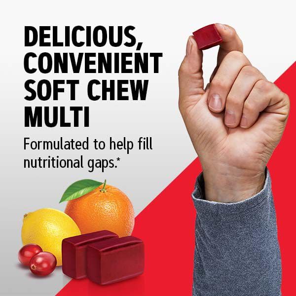 GNC Mega Men Soft Chew Multivitamin for Men, Chewable, 60 Count