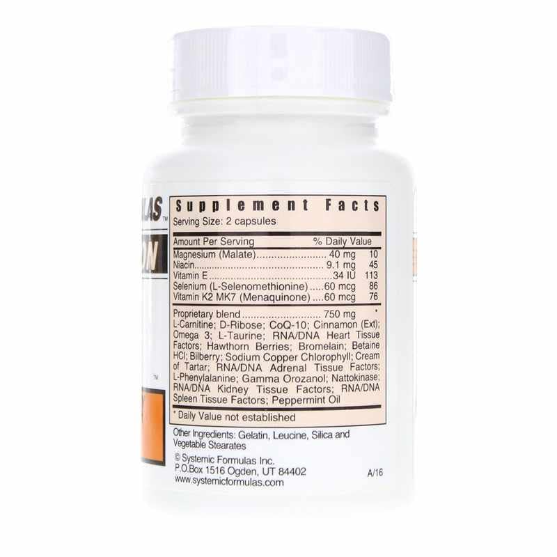 Systemic Formulas Heart Energy Capsule 60