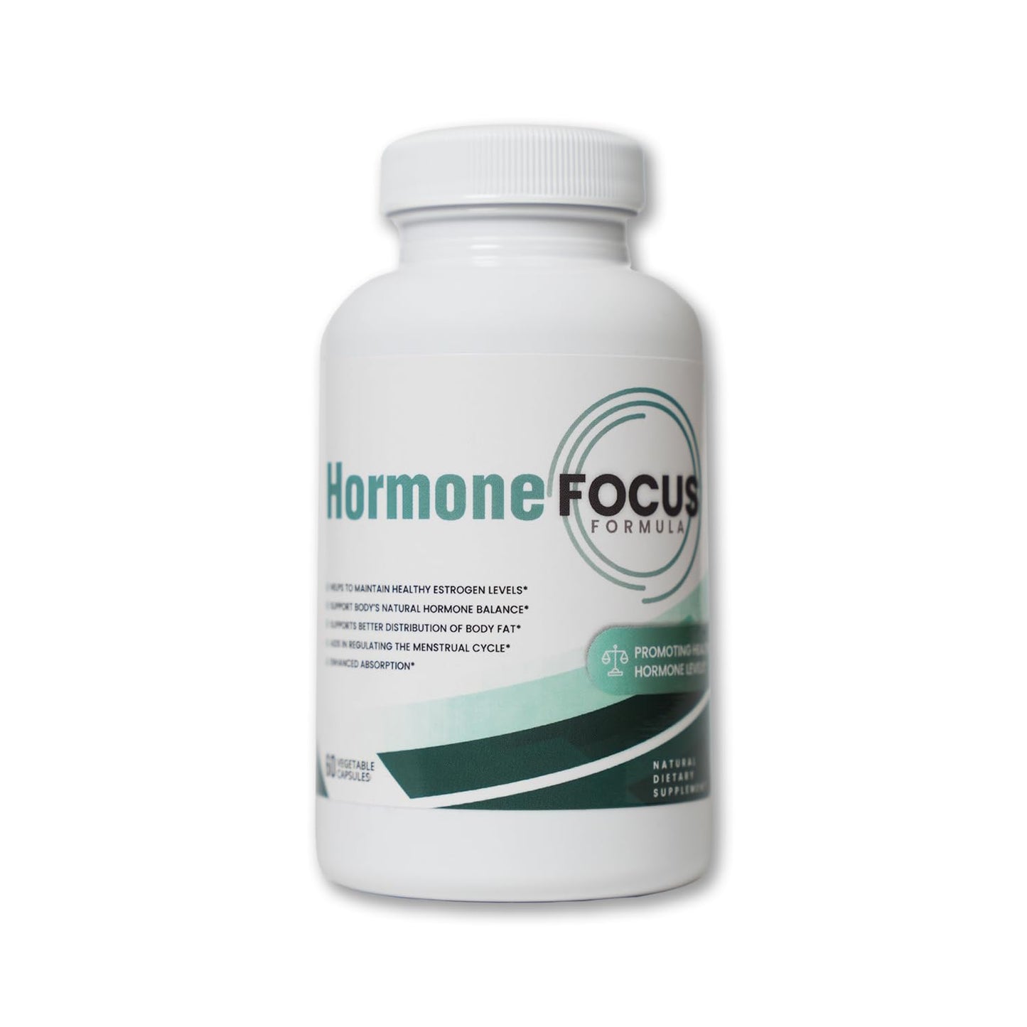 Health Focused Hormone Focus DIM Supplement for Estrogen Balance & Mood Support Capsules 60 Count