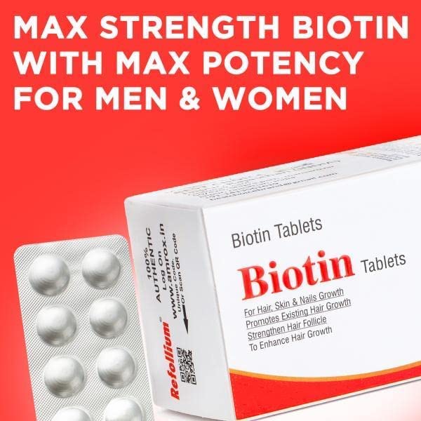 Generic Refollium Advanced Biotin Tablet 30 Tablets