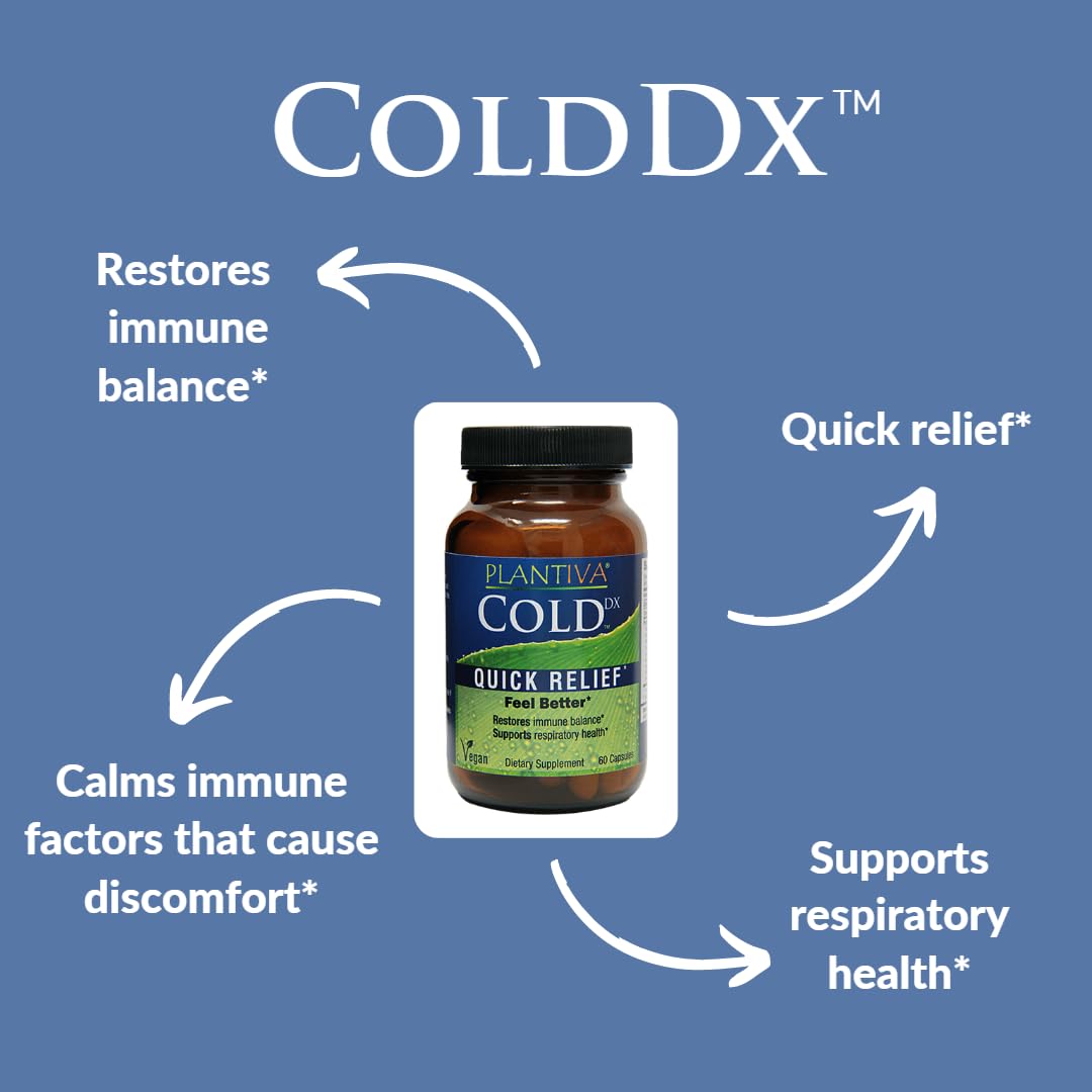 Plantiva ImmuneDx + ColdDx Herbal Formulas Capsule 1