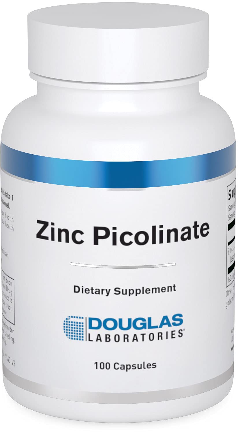 Douglas Laboratories Zinc Picolinate 50 mg Capsule, 100 Capsules