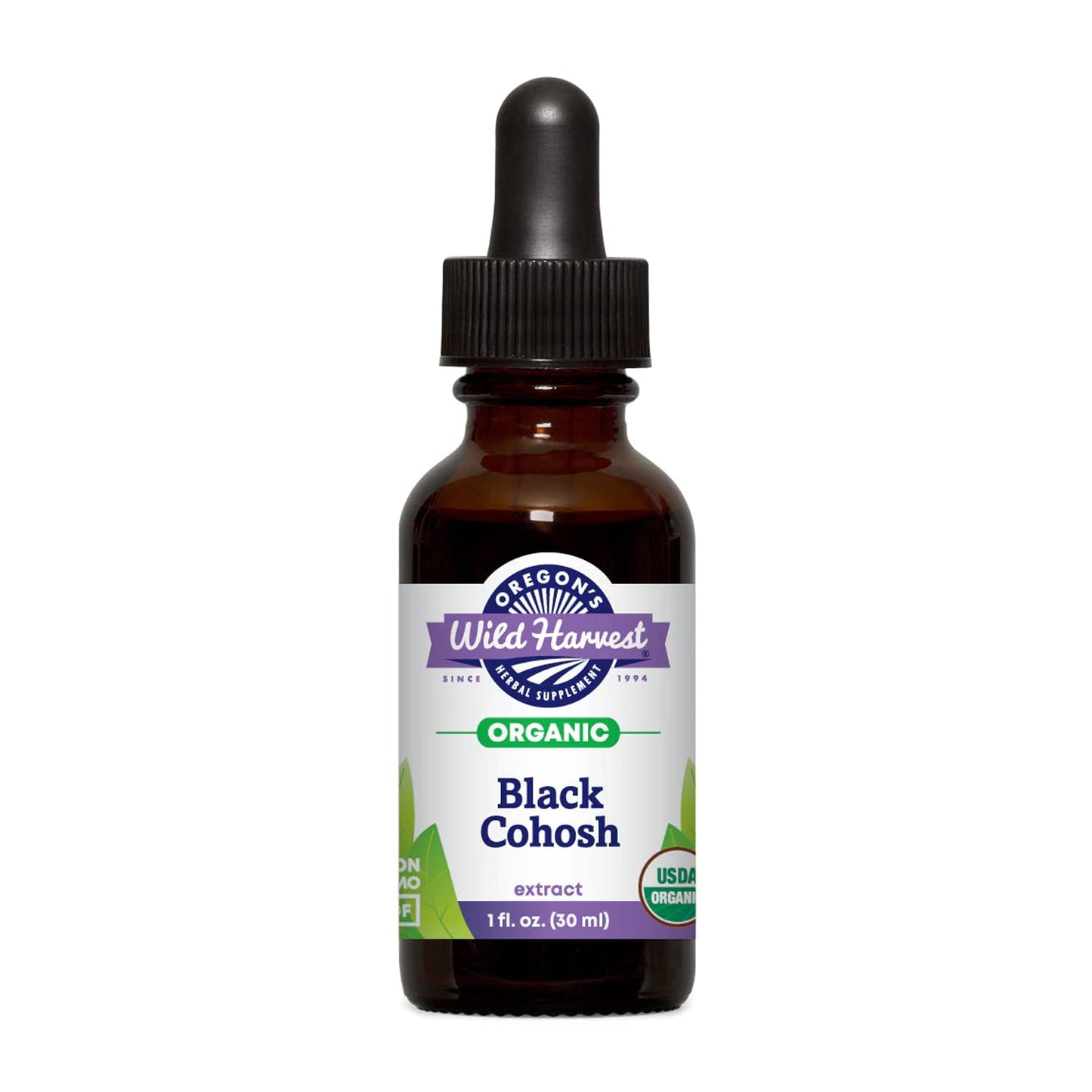 Oregon's Wild Harvest 1:1 Organic Black Cohosh Extract Capsules, 1 Capsule