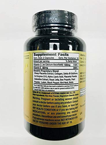Forever Life Bio Stem Yen - Ngoc toan khang Capsules, 60