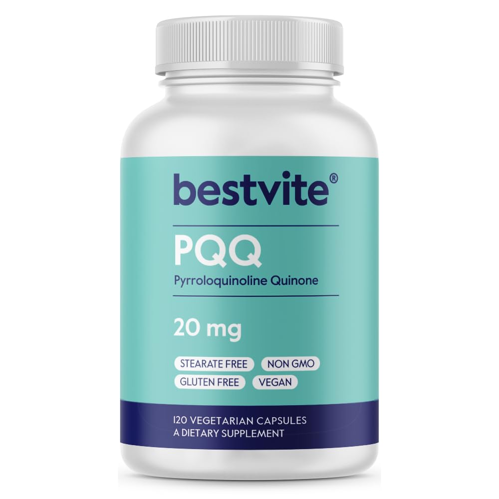 BESTVITE PQQ 20mg (Pyrroloquinoline Quinone) Capsules 120