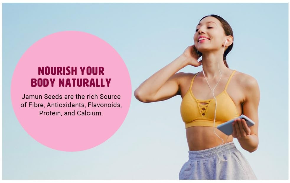 WAY 4 ORGANIC W4O Jamun Seed Capsules 1 Capsule