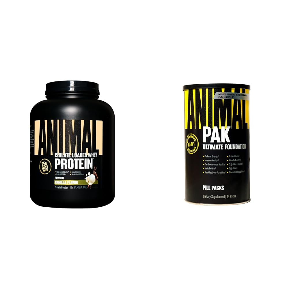 Animal Whey Isolate Protein Powder, 1 Count