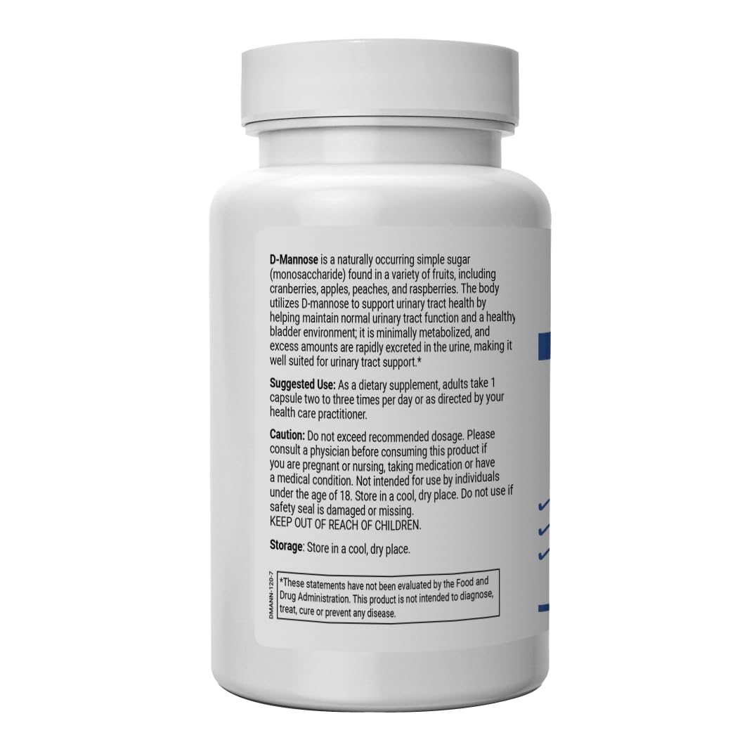 Superior Labs D-Mannose 500 mg 120 Veg Caps