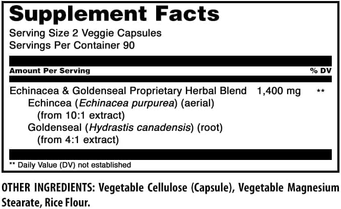 Amazing Nutrition Echinacea Capsule 540 Count