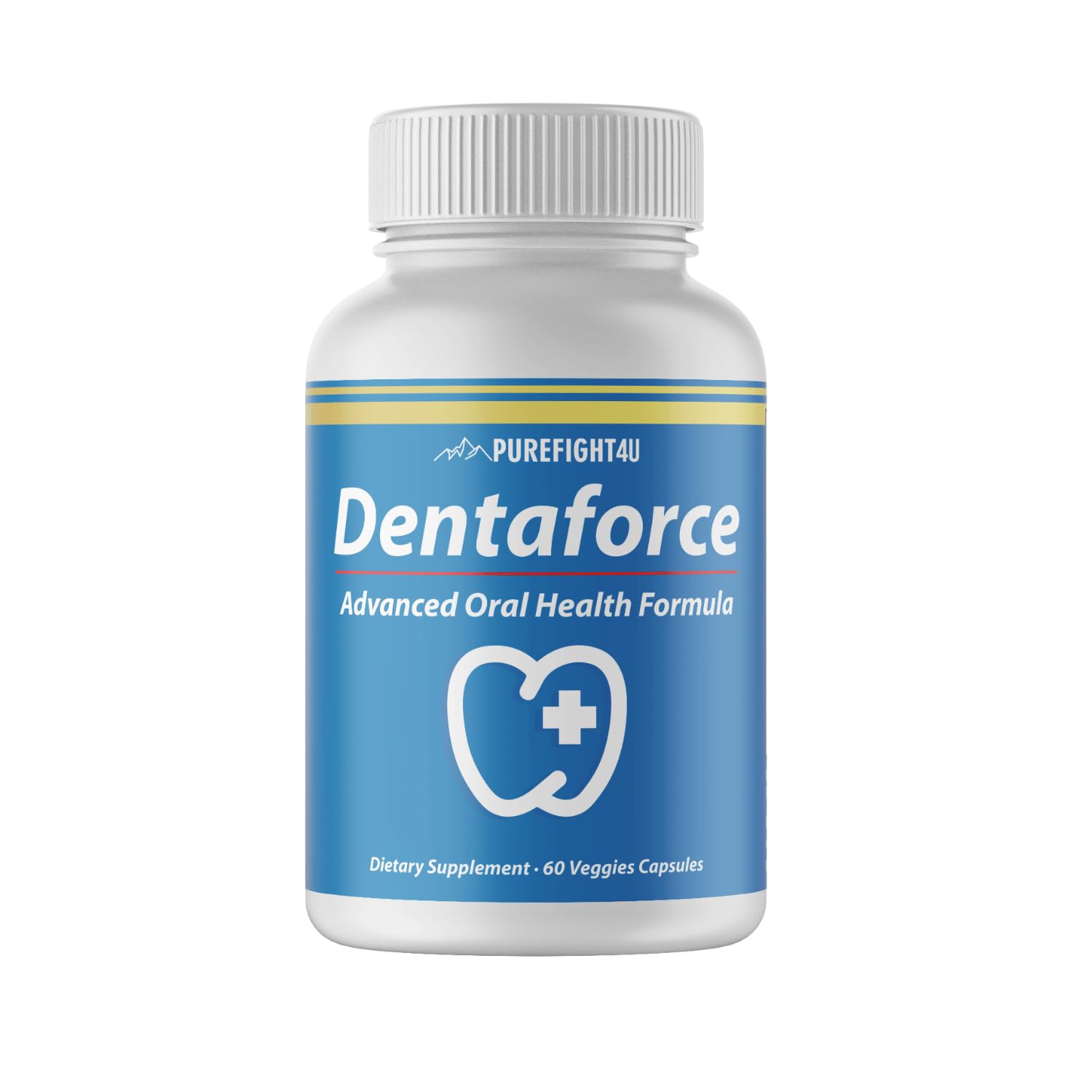 PureFight4U DentaForce Advanced Oral Health Formula Dietary Supplement 60 Capsules