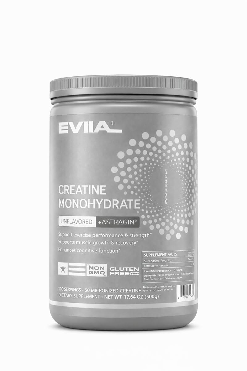 evial Micronized Creatine Monohydrate Powder 21
