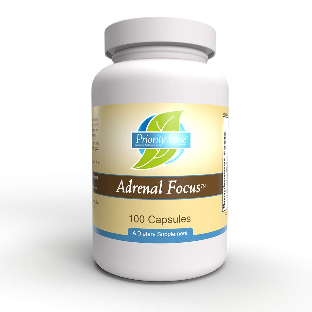 Priority One Adrenal Focus Capsule, 100 Capsules