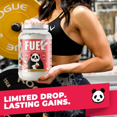 Underground Bio Labs Panda Fuel Premium Protein Whey Protein Powder, 40 Servings