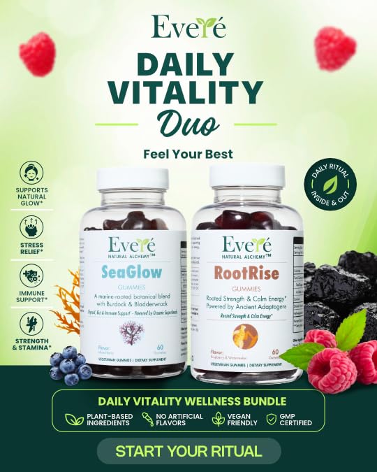 The EverÉ Natural Alchemy Everé Daily Vitality Duo – Energy, Balance & Glow Gummies