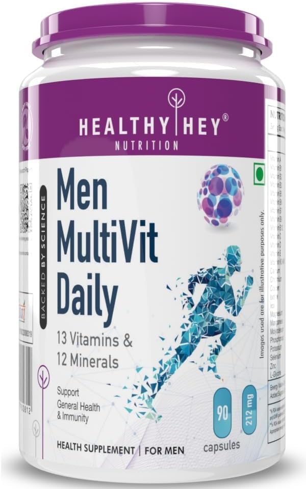 Generic MultiVitamin for Men - Multi-VIT Daily Capsules, 90 Count
