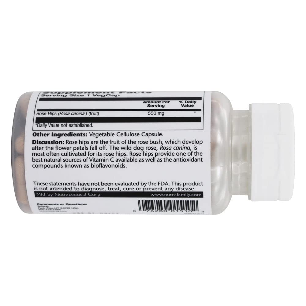 SOLARAY Rose Hips Capsule 100