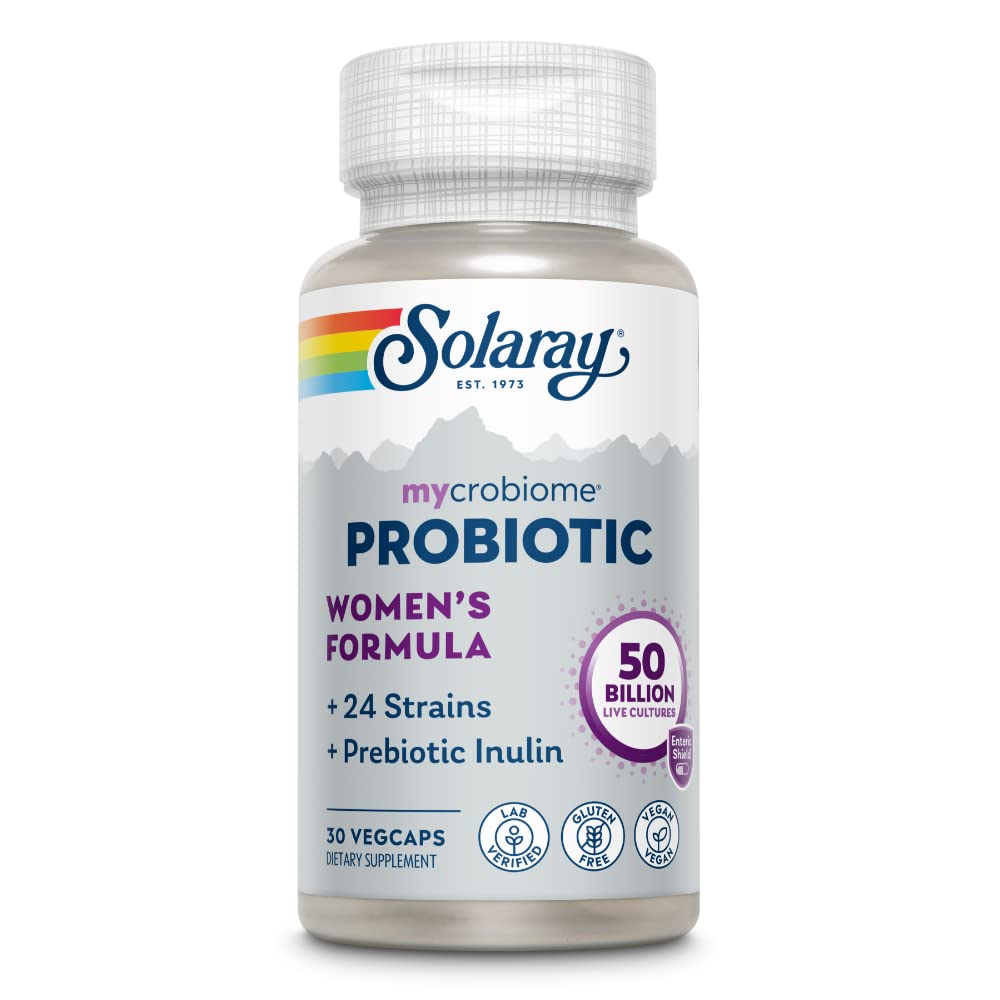 SOLARAY Mycrobiome Probiotic Womens Formula Capsules 30