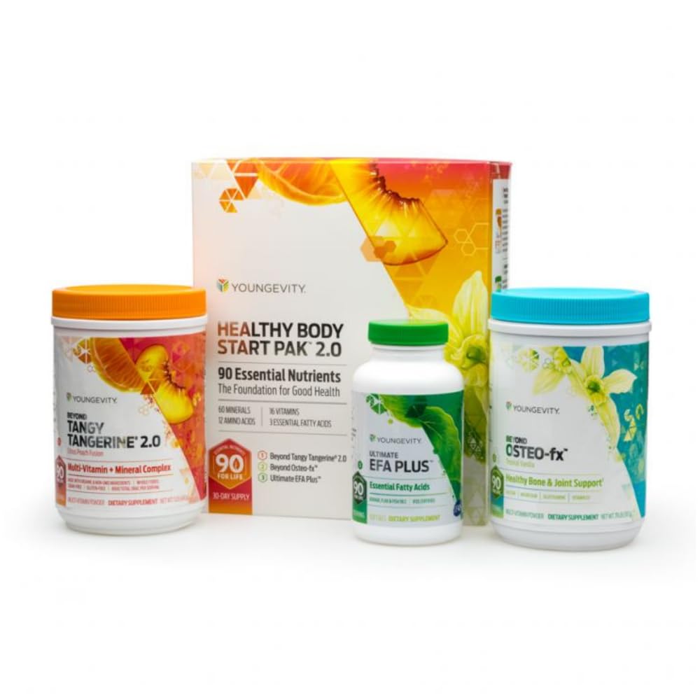 Youngevity Healthy Body Start Pack 2.0 Softgel, 1 Count
