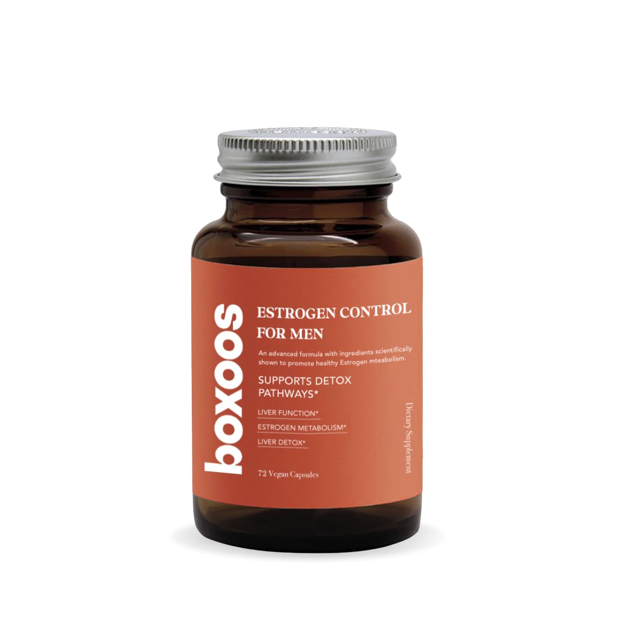BOXOOS Liver Support & Energy Supplement with Plant-Based Extracts Capsules 72