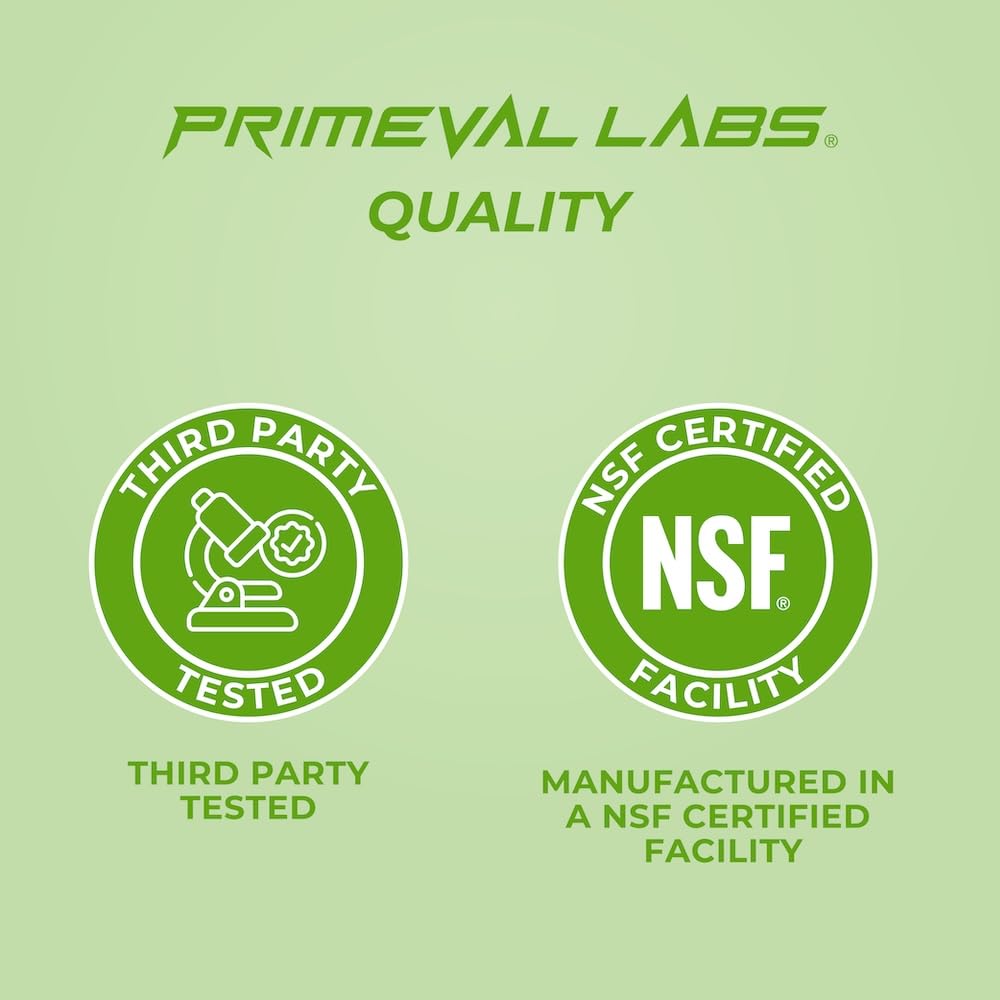 Primeval Labs Clean Creatine Monohydrate Powder, 120 Servings