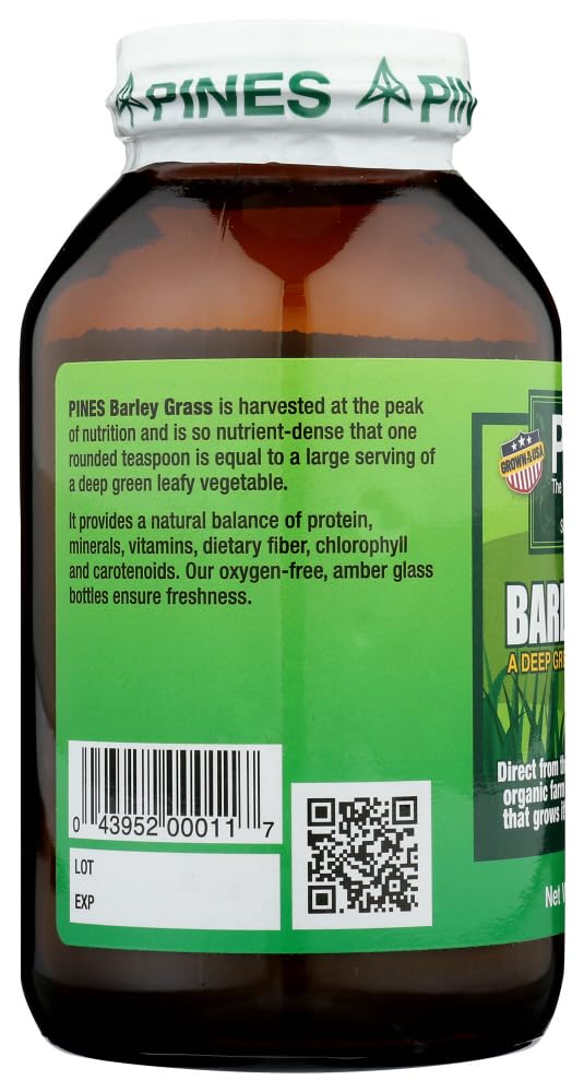 Pines Barley Grass Powder, 10 oz
