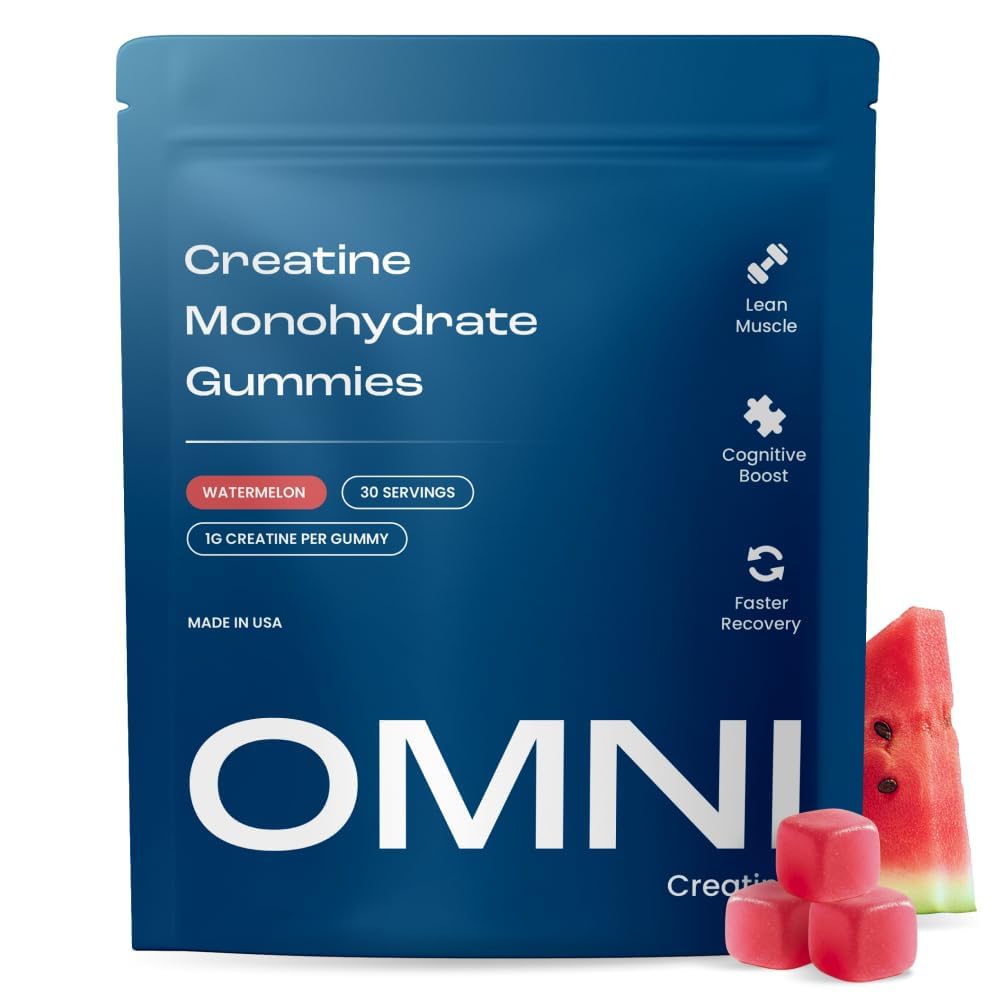 OMNI Creatine Creatine Monohydrate Gummies 90 Count