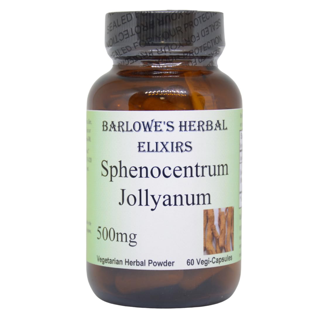 Barlowe's Herbal Elixirs Sphenocentrum Jollyanum Root Powder 500mg Capsule, 60 Capsules