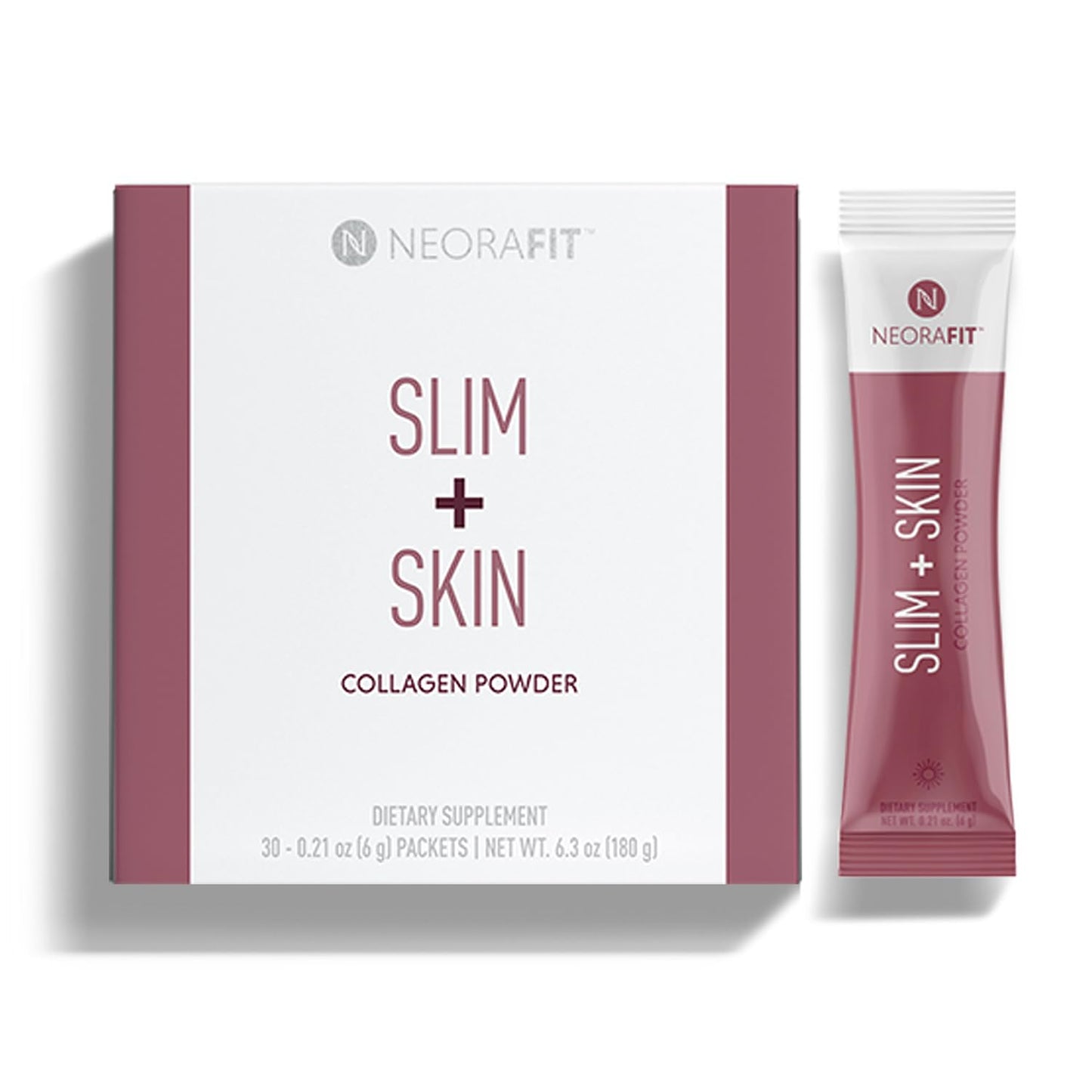 NEORA NeoraFit Slim + Skin Collagen Powder 6.3 Ounce
