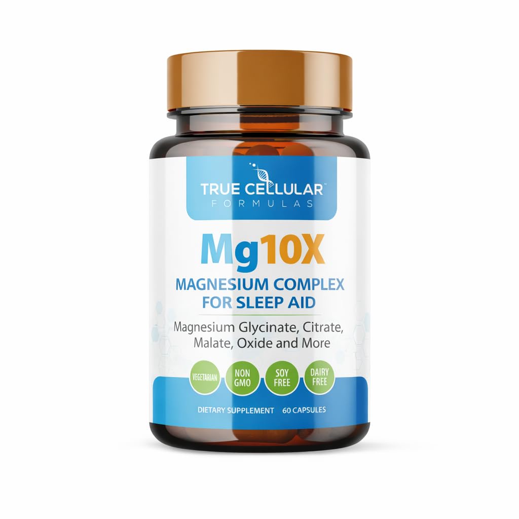 True Cellular Formulas Mg10X Multi-System Magnesium Capsule, 60 Count